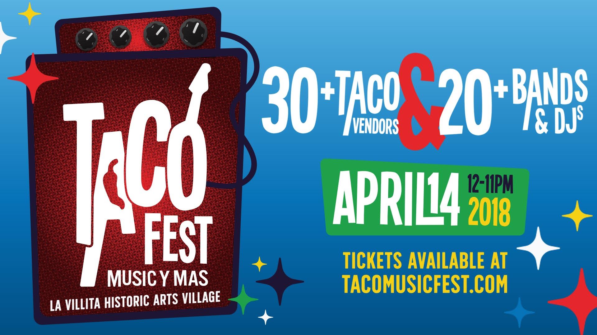 Taco Fest Tickets La Villita Historic Arts Village San Antonio, TX